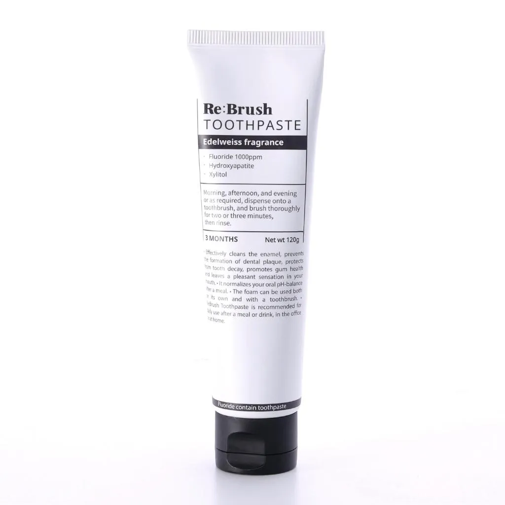 Re:Brush｜雪絨花高氟防齲齒牙膏 120g
