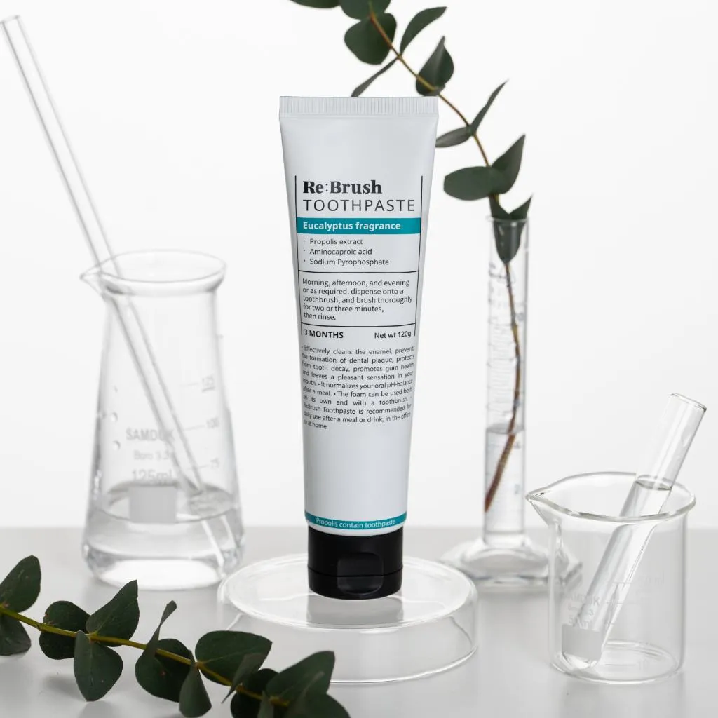 Re:Brush｜尤加利去味抗發炎牙膏 120g