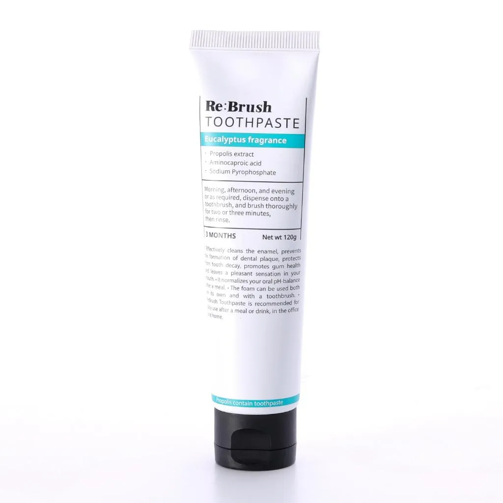 Re:Brush｜尤加利去味抗發炎牙膏 120g