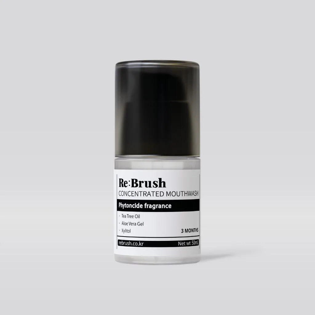 Re:Brush｜100倍高濃縮漱口水 50ml (丁香/綠茶)
