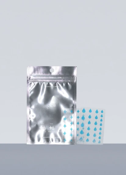 glow | 鑽石水滴隱形修飾貼(100枚)