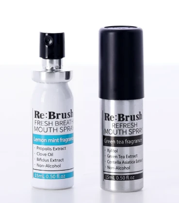 Re:Brush｜清新口腔噴霧 15ml (檸檬薄荷/綠茶)