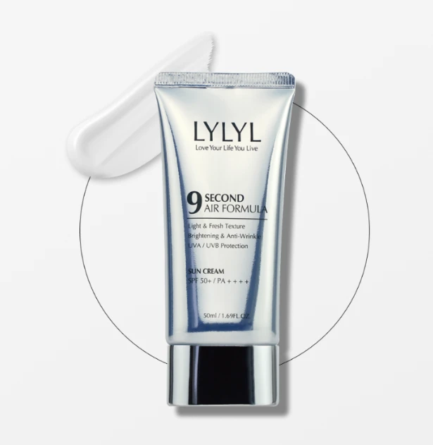 LYLYL | 9秒空氣水感親膚防曬乳SPF50+ PA++++ 50ml