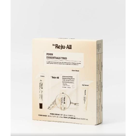 【總代理現貨】Dr.Reju-all | PDRN修復禮盒 (護唇精華10g+修護霜20ml+面膜3片)