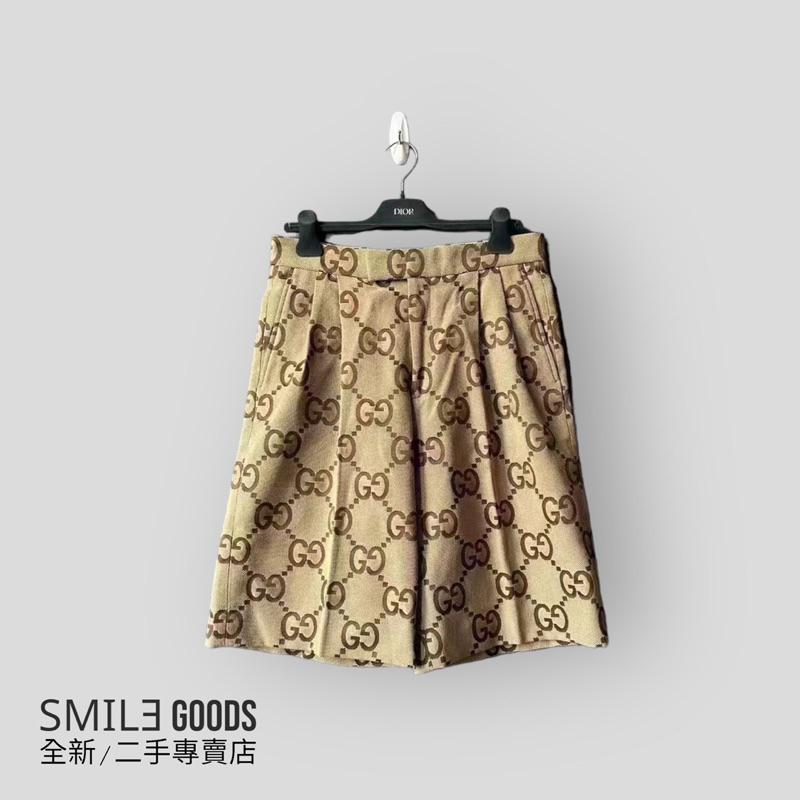 [SMILE] gucci 棕色滿版短褲