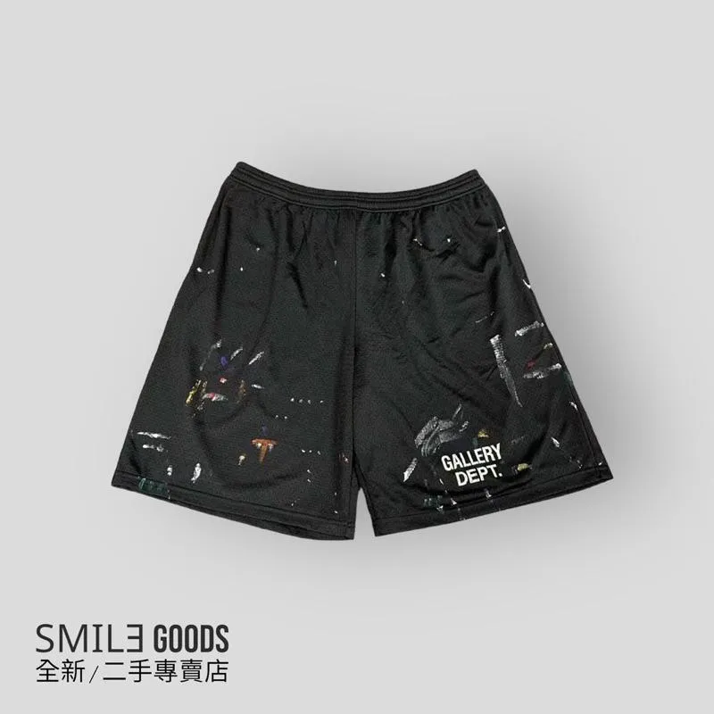 [SMILE] gallery dept 潑墨字母短褲