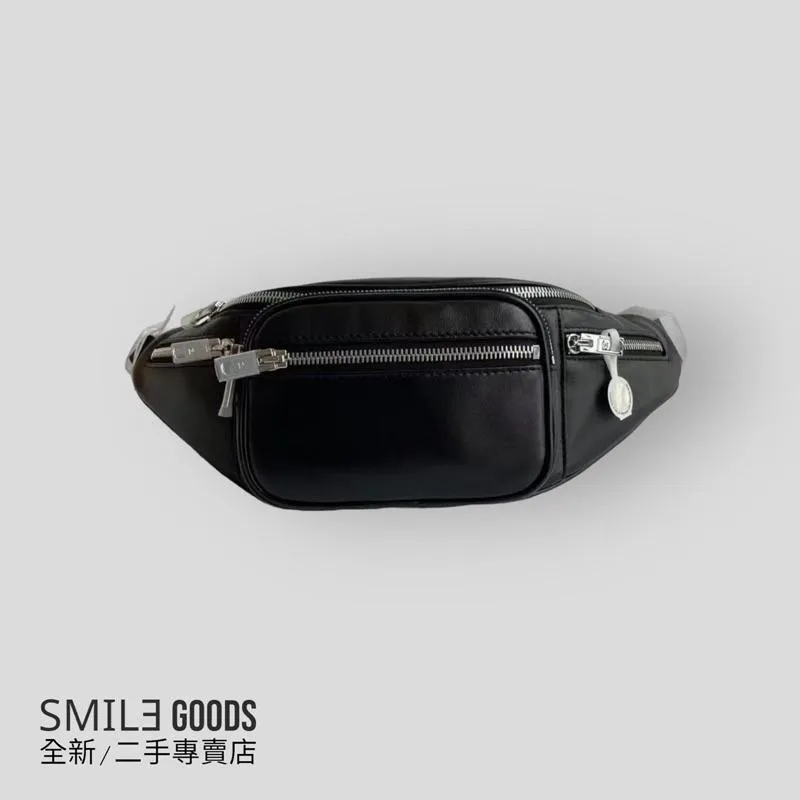 [SMILE] Alexander Wang attica 銀色金屬機車包