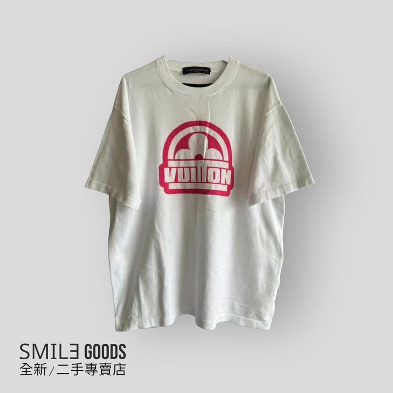 [SMILE] lv ss23 字母印花短袖 粉白色