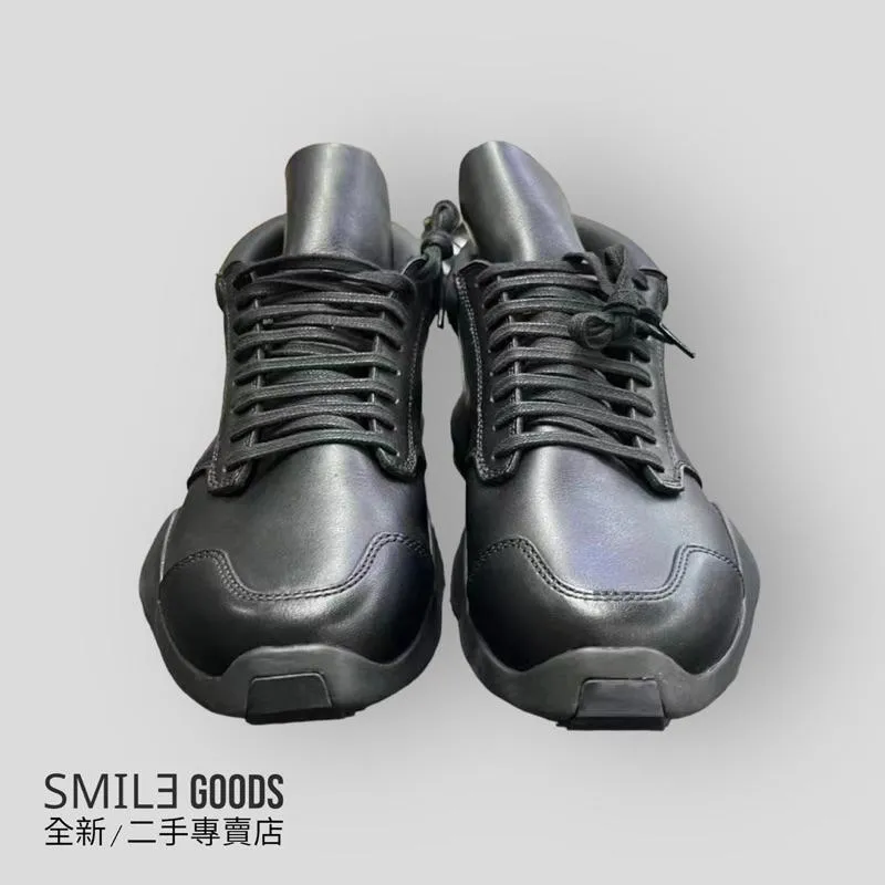 [SMILE] RICK OWENS x ADIDAS RO聯名款 黑色RUNNER