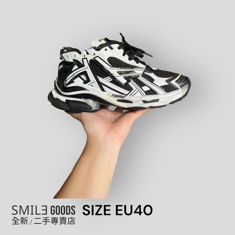 [SMILE] 巴黎世家 runner 黑白
