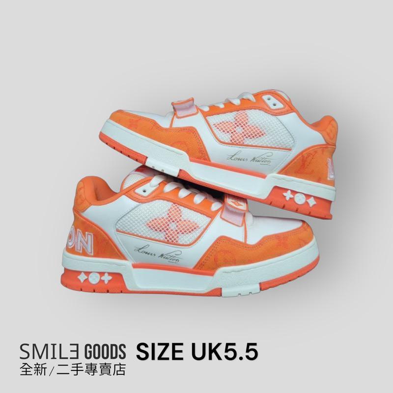 [SMILE] Louis Vuitton TRAINER 白橘魔鬼氈