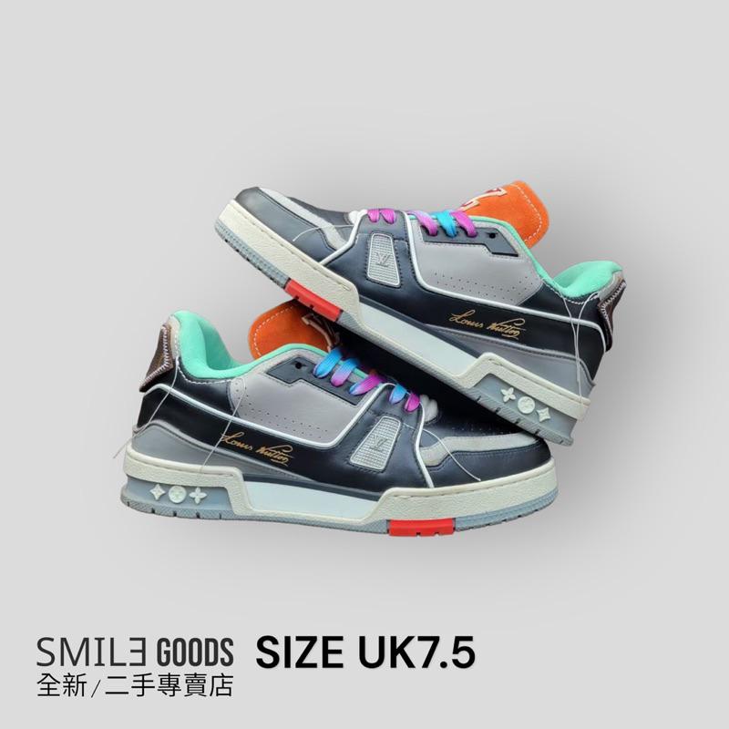 [SMILE] LV TRAINER 秀款黑水泥 黑藍