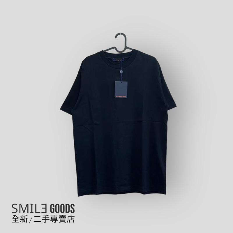 [SMILE] LOUIS VUITTON LV 黑色浮雕logo短袖