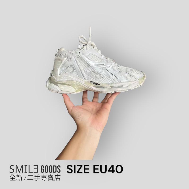 [SMILE] 巴黎世家 runner 純白
