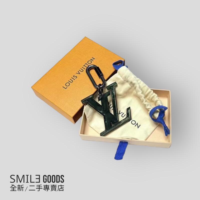 [SMILE] Louis Vuitton LV PRISM 綠色 大理石紋 鑰匙扣 包飾
