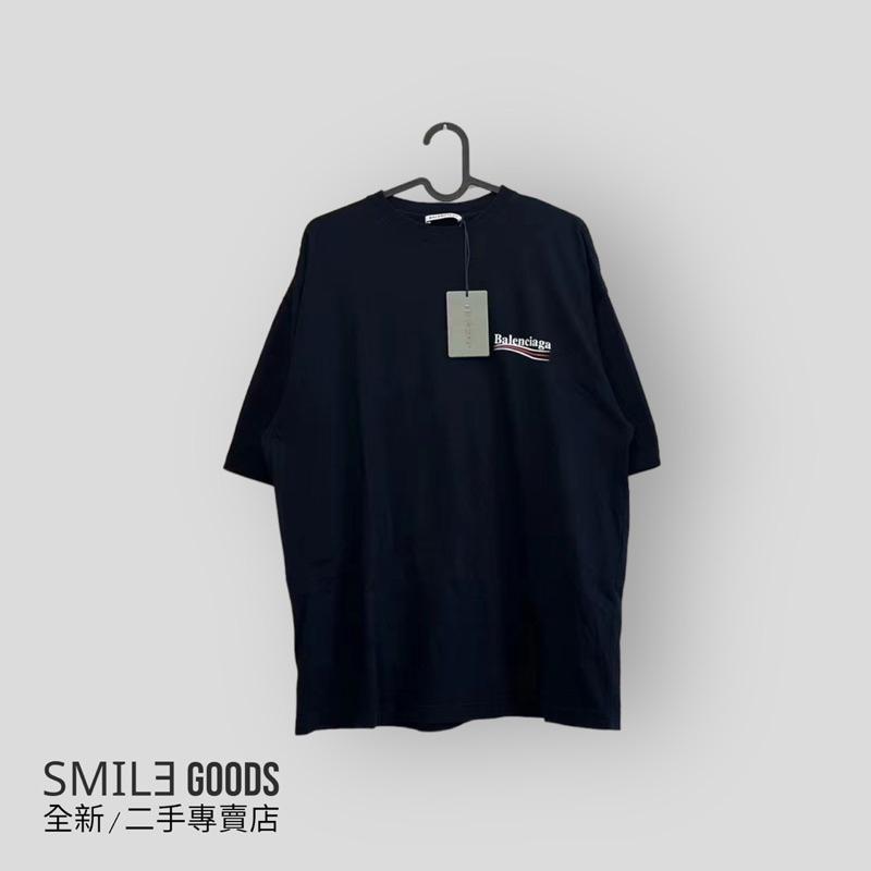 [SMILE] BALENCIAGA 黑色印花可樂短袖