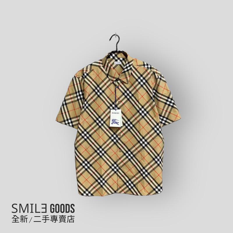 [SMILE] BurberrySS24 格紋短袖襯衫