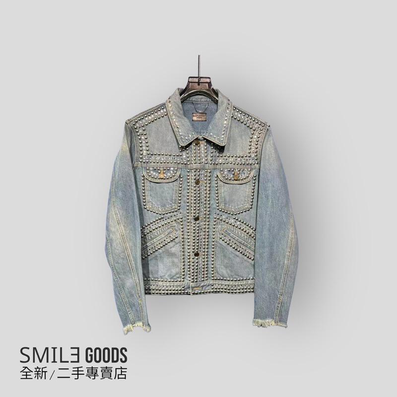 [SMILE] Saint Laurent水鑽牛仔夾克外套