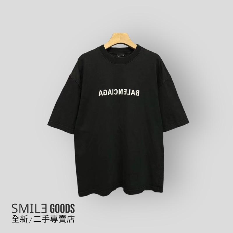 [SMILE] Balenciaga 巴黎世家胸前 反轉 logo 短袖