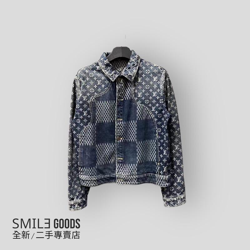 [SMILE] Lv Louis Vuitton nigo滿logo牛仔夾克外套