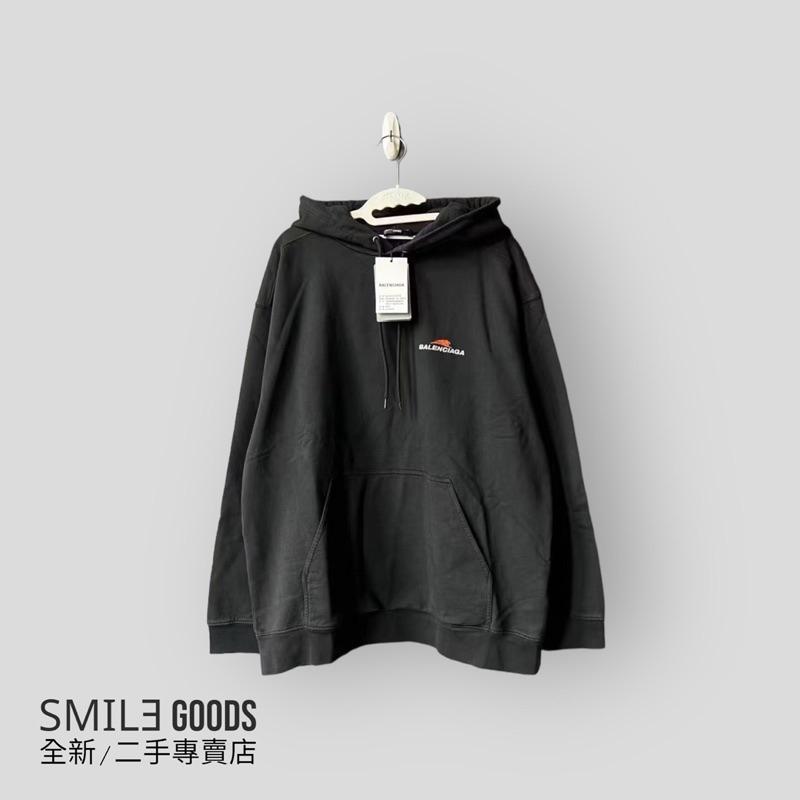 [SMILE] balenciaga 前後刺繡帽衫