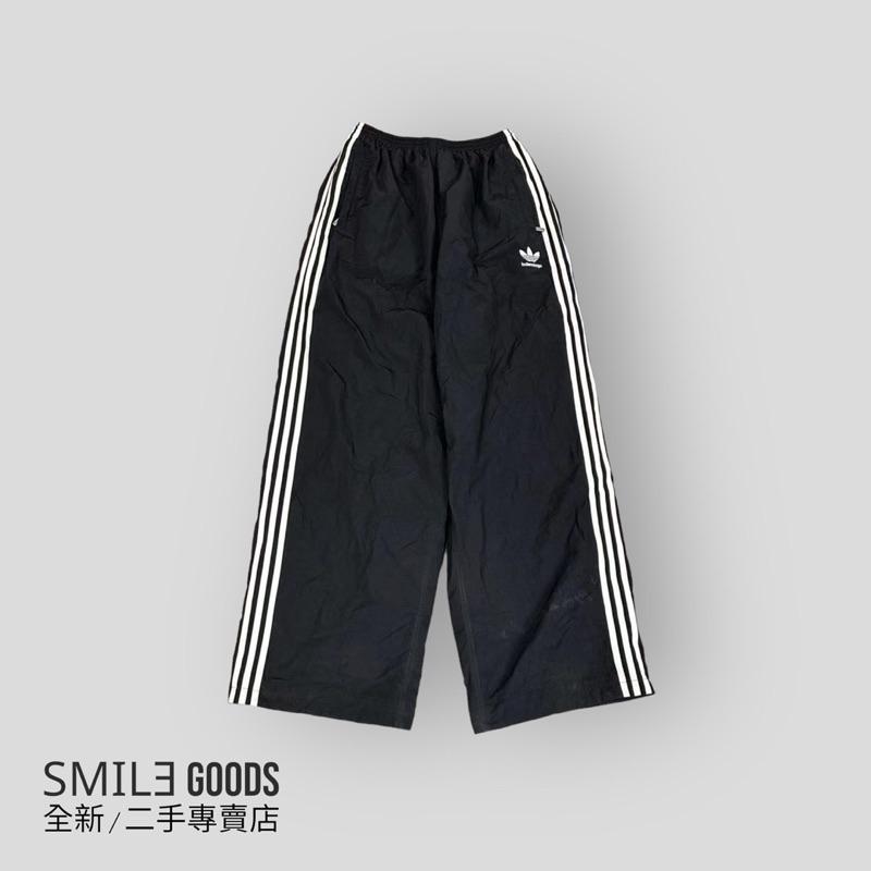 [SMILE] Balenciaga 巴黎世家 Adidas 尼龍 闊腿長褲