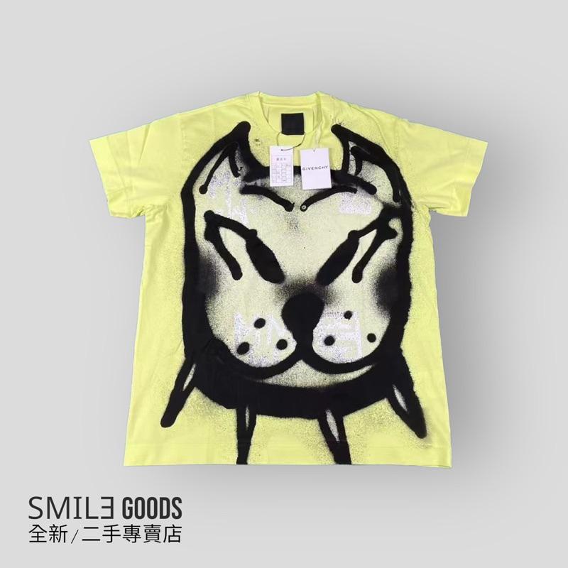 [SMILE] GIVENCHY紀梵希CHITO聯名塗鴉狗頭短袖