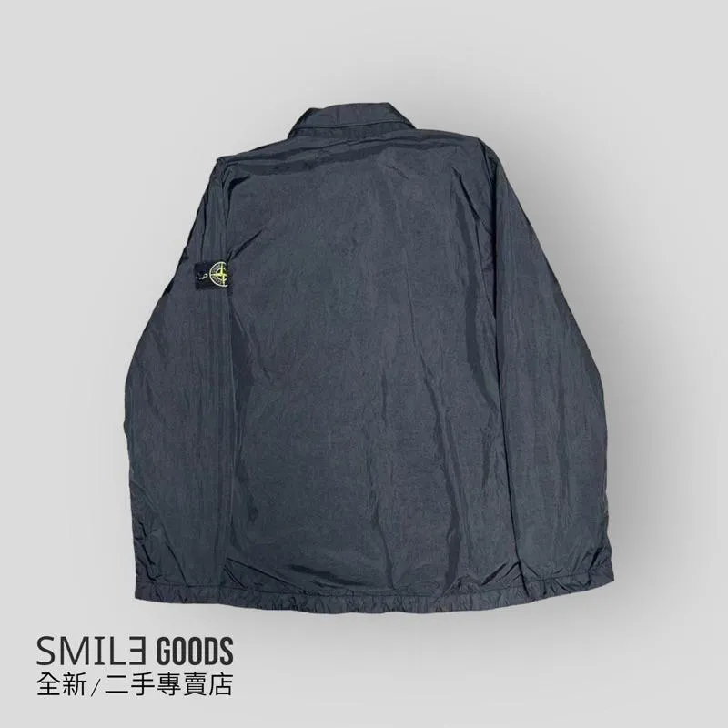[SMILE] 石頭島 Stone Island FW23 褶皺尼龍雙層夾克外套