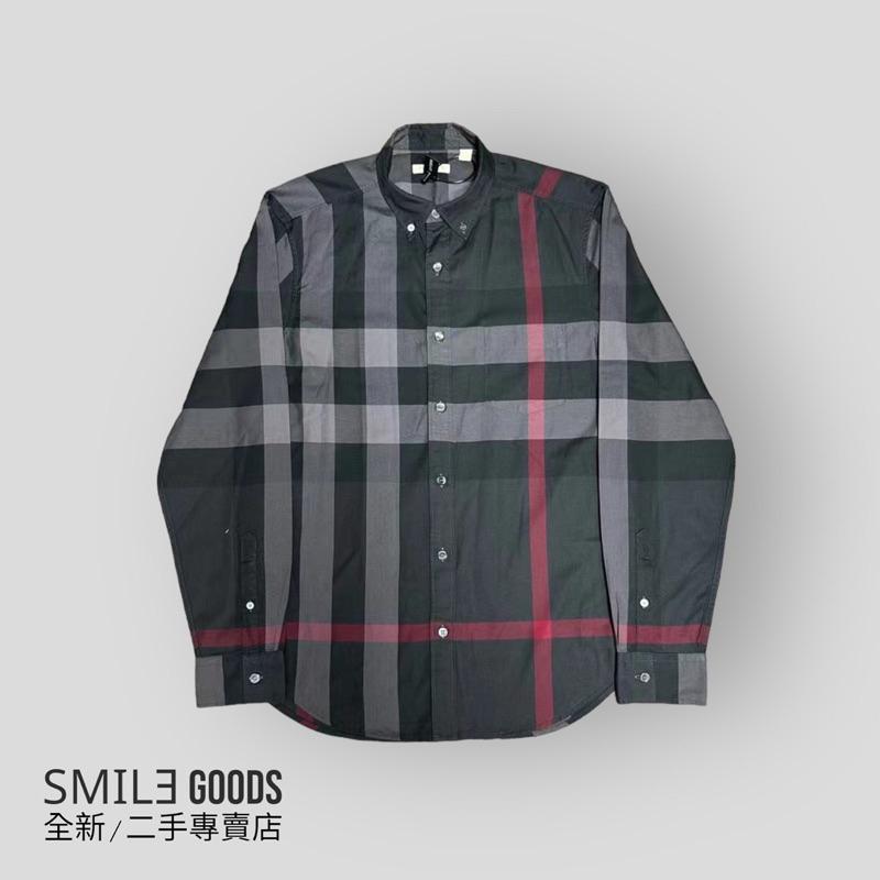 [SMILE] Burberry 黑灰格子襯衫