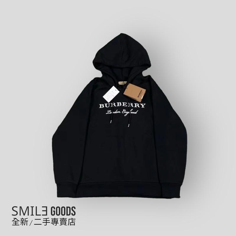 [SMILE] BURBERRY經典刺繡字母帽衫