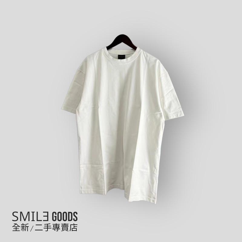 [SMILE] Balenciaga白色背後水鑽字母短袖