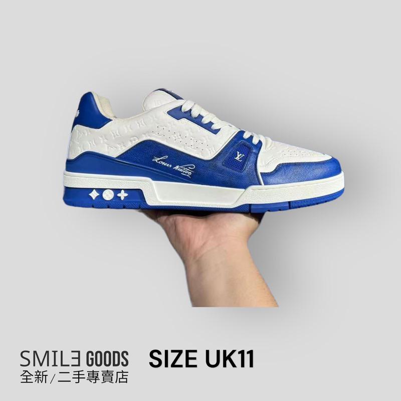 [SMILE] LV trainer 白藍 壓紋滿版