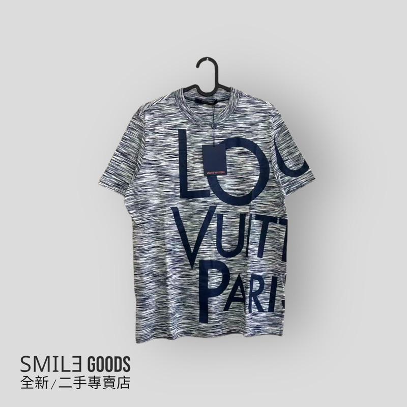 [SMILE] LOUIS VUITTON LV 灰色滿logo短袖