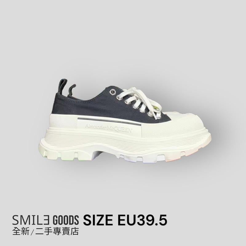 [SMILE] Alexander McQueen 馬丁靴黑白