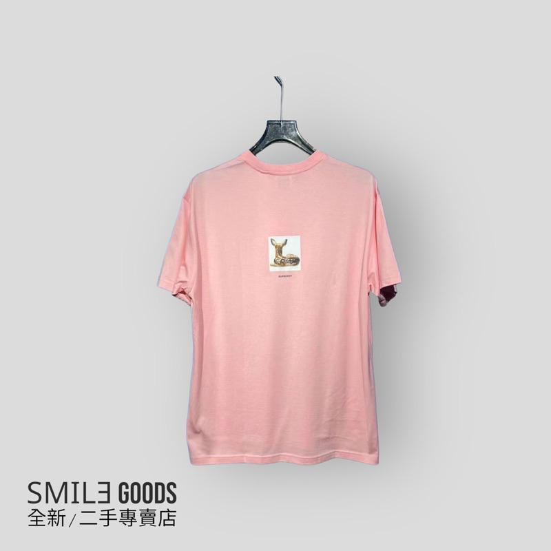 [SMILE] burberry小鹿印花短袖T恤 粉