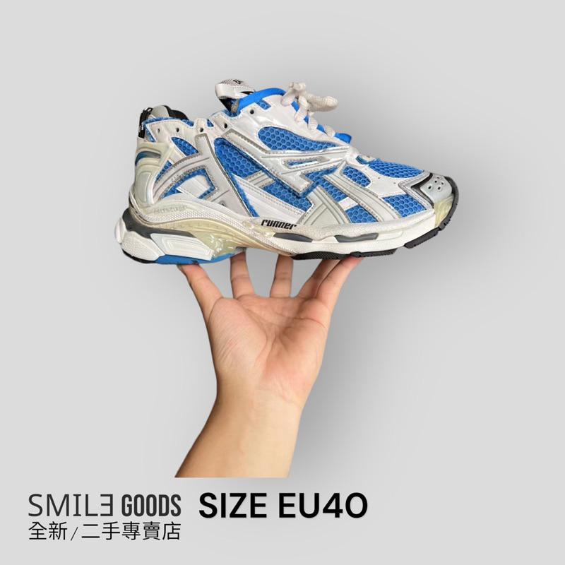 [SMILE] 巴黎世家 runner 白藍