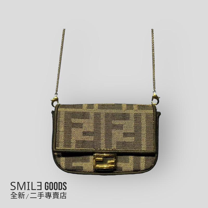 [SMILE] Fendi 法棍 老花零錢包