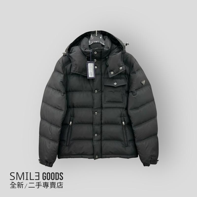 [SMILE] PRADA 單排扣休閒連帽長袖羽絨外套