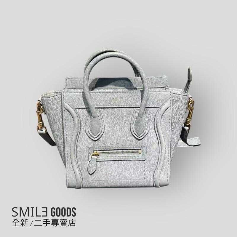 [SMILE] CELINE LUGGAGE NANO笑臉 煙燻灰