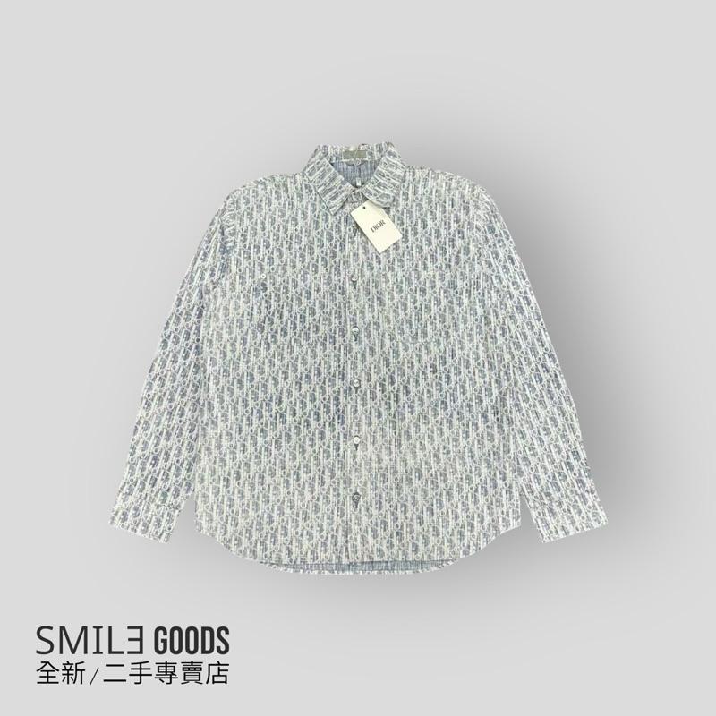 [SMILE] Dior 滿LOGO 牛仔長袖襯衫