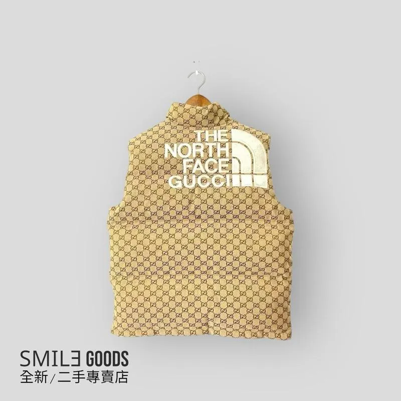 [SMILE] Gucci x The North Face 滿版羽絨背心