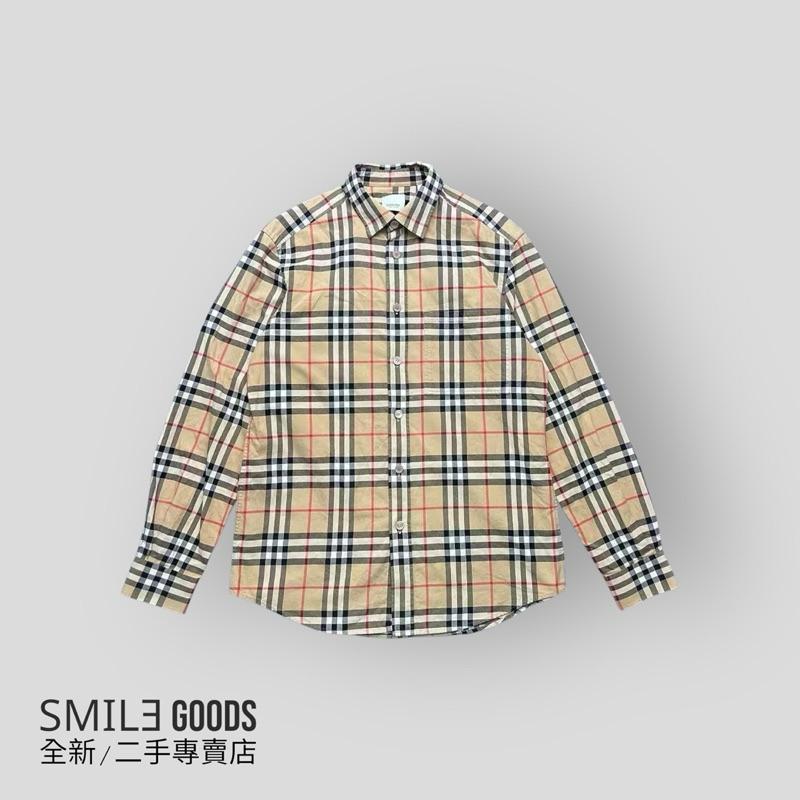 [SMILE] Burberry 格紋長袖襯衫