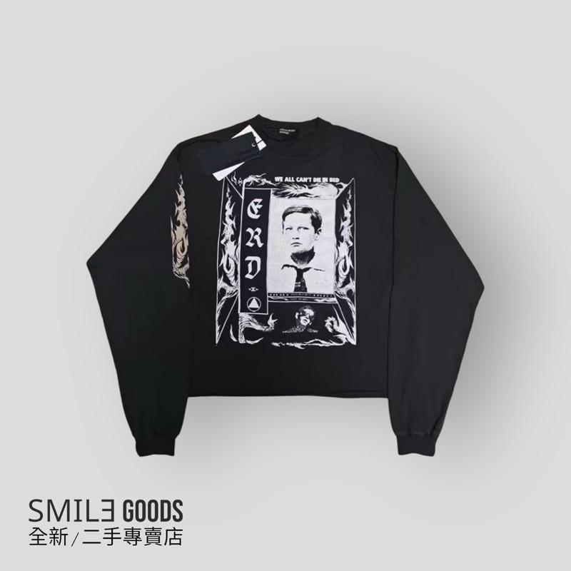 [SMILE] Enfants Riches Deprimes ERD 24SS 黑灰色做舊人像長袖衛衣