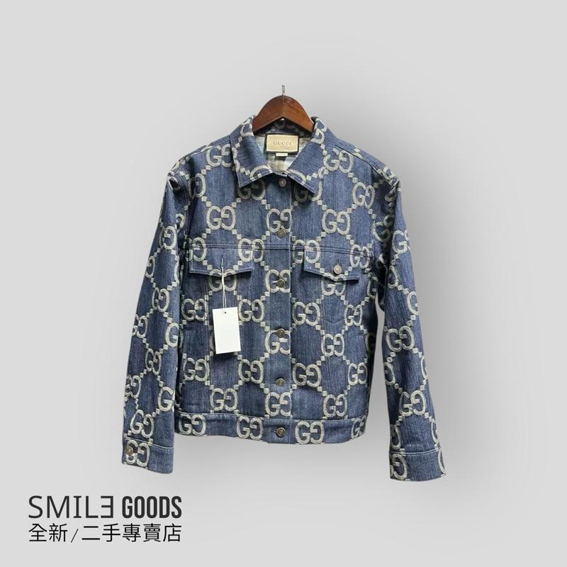 [SMILE] Gucci滿Logo 牛仔外套