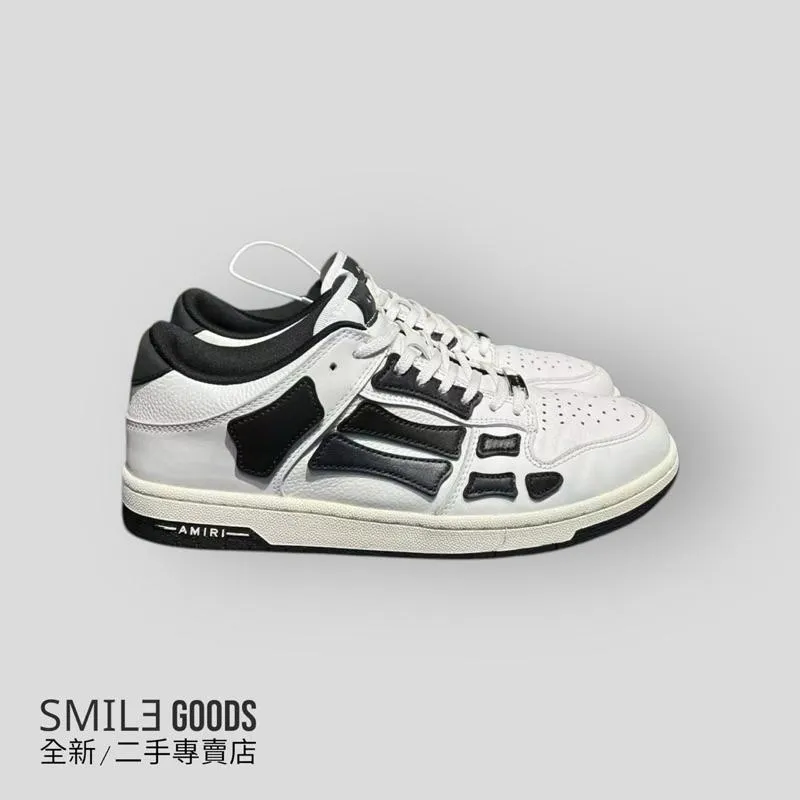 [SMILE] amiri 黑白骨頭鞋