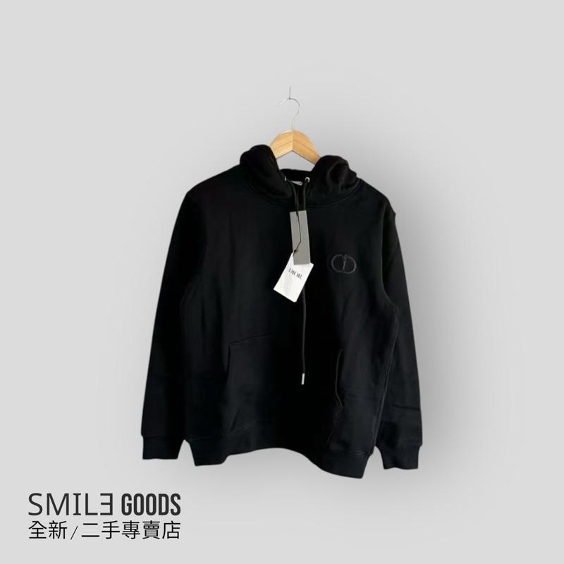 [SMILE] Dior黑色CD字母刺繡帽衫