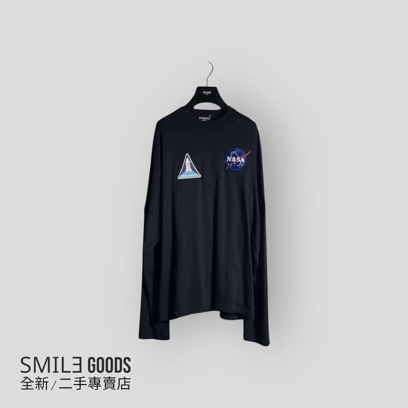 [SMILE] Balenciaga x NASA 巴黎世家太空船印花長袖黑色