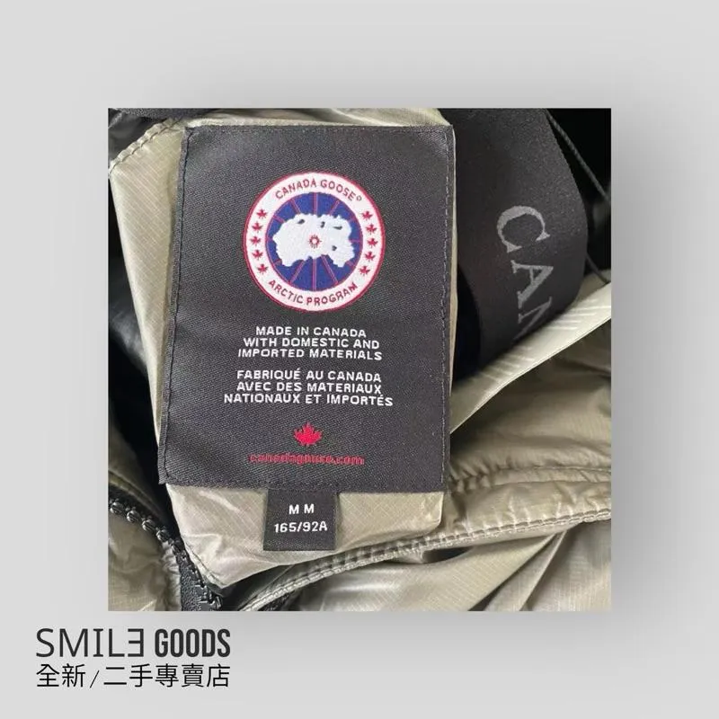[SMILE] Canada Goose Cypress系列 徽標印花 羽絨服