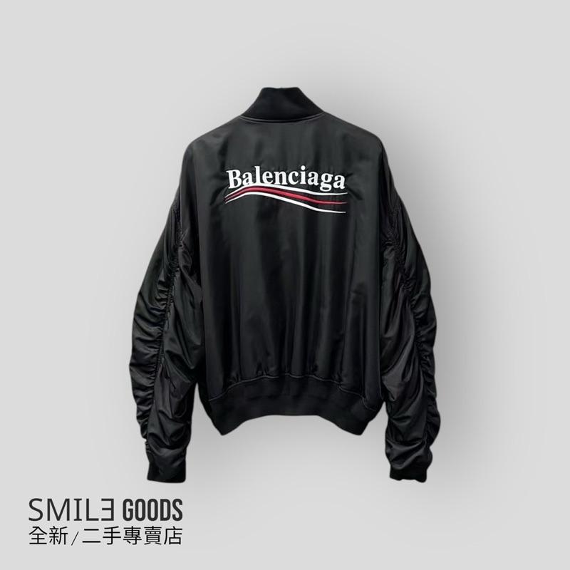 [SMILE] 巴黎世家Balenciaga新款可樂Bomber刺繡Logo夾克