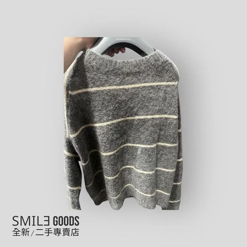 [SMILE] Acne Studios馬海毛條紋毛衣